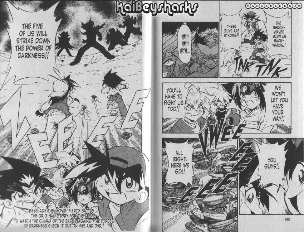 Bakuden Shoot Beyblade Chapter 14.4 31